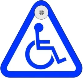 naklejka-przyssawka-emble-inwalida-niepelnosprawny