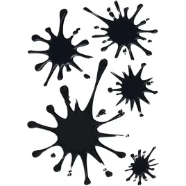 naklejka-nalepka-kleks-kleksy-plamy-zaprawki-czarne