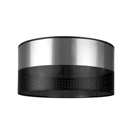 lampa-plafon-zyrandol-sufitowa-led-e27-abazur-azurowy-srebrny-40cm