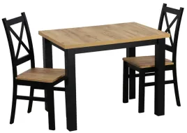 zestaw-stol-kuchenny-100x70-2-krzesla-do-jadalni-m0019-2-czarny-dab-craft