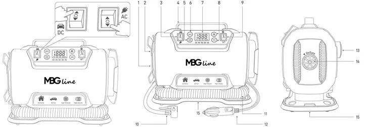 kompresor-sprezarka-samochodowa-pompka-12v-230v-led-zestaw-akcesoria-marka-mbg-line-stan-nowy