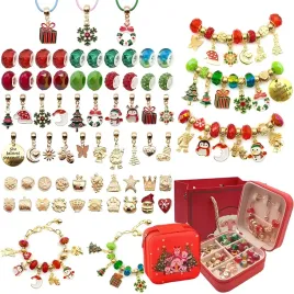 zestaw-koralikow-do-robienia-bransoletek-bizuterii-koraliki-swiateczne-xmas