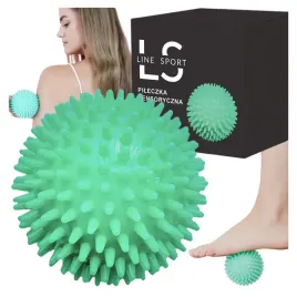 pilka-sensoryczna-spiky-ball-line-sport-wzmocnienie-regeneracja-9cm-zielona