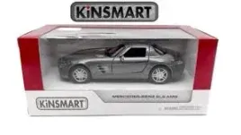 samochod-kinsmart-mercedes-benz-sls-amg-ciemnoszary