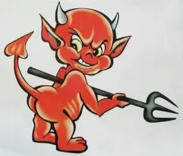 naklejka-nalepka-samochod-diabel-z-widlami-rybnik