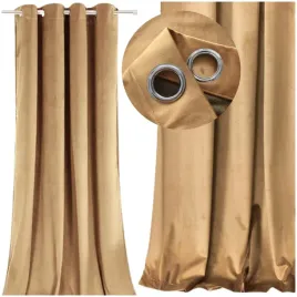 gruba-zaslona-welurowa-przelotkach-bezowa-kolka-velvet-zaciemniajaca-gotowa