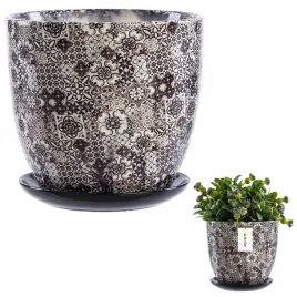 doniczka-ceramiczna-okragla-o165-cm-h165-cm-35l-brazowa-mozaika-podstawk