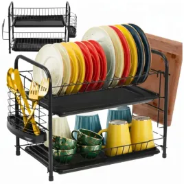 suszarka-do-naczyn-ociekacz-stojaca-dwupoziomowa-na-naczynia-czarna-duza