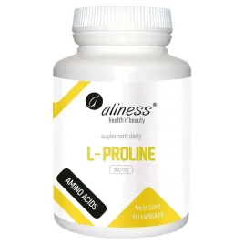 l-proline-500mg-aliness-aminokwasy-100-kaps-wsparcie-stawow-skory-kolagen
