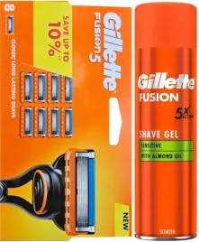 gillette-fusion5-zel-200ml-8-wkladow-ostrzy