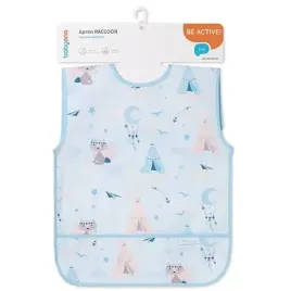 babyono-sliniak-wodoodporny-fartuszek-racoon-2lata