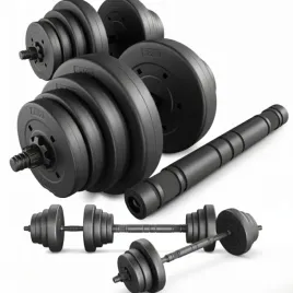 hantle-regulowane-bitumiczne-sztanga-40kg-zestaw-hantli-2x20kg