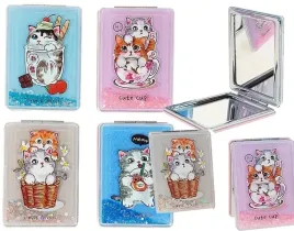 lusterko-dwustronne-kotek-kotki-brokat-kot