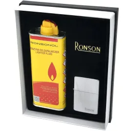 zestaw-prezentowy-ronson-zapalniczka-chrome-vertical-brushed-benzyna