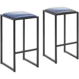 stolek-barowy-hoker-metalowy-loft-z-tapicerka-czarno-niebieski-2-szt