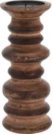 swiecznik-drewniany-brazowy-hands-24-cm