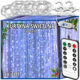 kurtyna-swietlna-300led-3x3m-lampki-biala-zimna-pilot