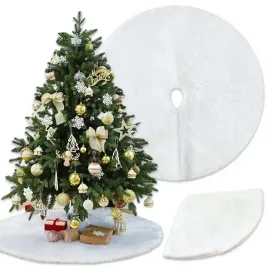 dywanik-pod-choinke-mata-futerko-bialy-dywan-90cm-prezenty-okragly-swieta