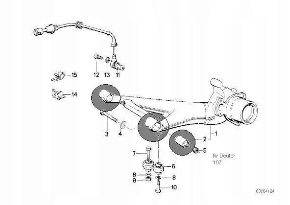 bmw-e34-e28-e24-tuleja-wahacza-tyl-poliuretan-kpl-stan-nowy