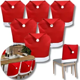 swiateczne-pokrowce-na-krzesla-czapka-mikolaja-pokrowiec-komplet-6sztuk