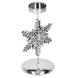 swiecznik-glamour-srebrny-na-tealight-sniezynka