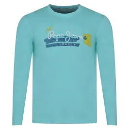 longsleeve-pepe-jeans-flag-logo-pm508273-turkusowy