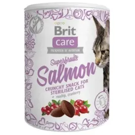 przysmak-dla-sterylizowanych-kotow-brit-care-superfruits-z-lososiem-100g