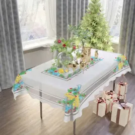 swiateczny-obrus-zakardowy-malowany-bialo-zolty-boze-narodzenie-150x350cm