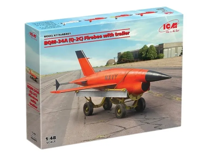 bqm-34a-q-2c-firebee-with-trailer-1-48-marka-icm-okres-po-ii-wojnie-swiatowej