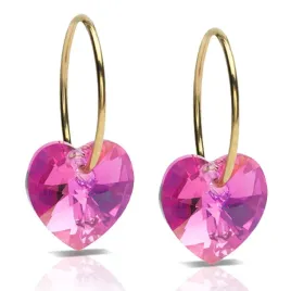 hipoalergiczne-kolczyki-blomdahl-heart-rose-10-mm-ring-14-mm