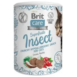 przysmak-dla-kota-brit-care-superfruits-hypoallergenic-insect-100g