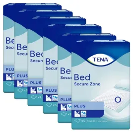 6x5szt-podklady-maty-ochronne-higieniczne-60x60cm-jednorazowe-tena-bed-plus