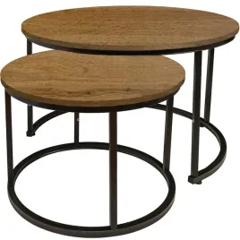 stolik-kawowy-okragly-zestaw-2-szt-rustykalny-stoliczek-do-salonu-vintage