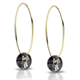 hipoalergiczne-kolczyki-blomdahl-round-black-diamond-8-mm-ring-25-mm