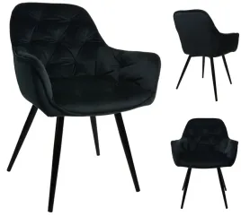 krzeslo-fotel-tapicerowane-pikowane-do-salonu-jadalni-welurowe-czarny-arten