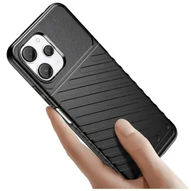 etui-plecki-do-xiaomi-redmi-12-4g-5g-czarne-pancerne-elastyczne-szklo
