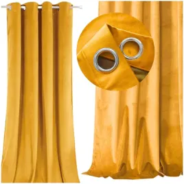 zaslona-przelotkach-welurowa-musztardowa-welur-gotowa-zaciemniajaca-250x140