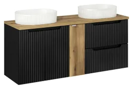 czarny-zestaw-mebli-lazienkowych-140-cm-2x-umywalka-wiszacy-blat-dab-evoke