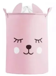 kosz-na-zabawki-rozowy-mis-skladany-organizer-43l-ze-sciagaczem-d020