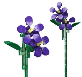 klocki-konstrukcyjne-kwiat-fiolek-fioletowy-145el-145pcs