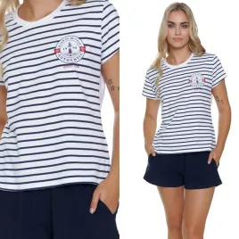 pizama-damska-doctor-nap-5350-marine-xl-42-bialy