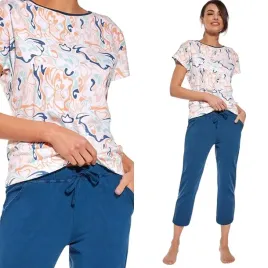 pizama-damska-cornette-grace-055-s-36-bialy