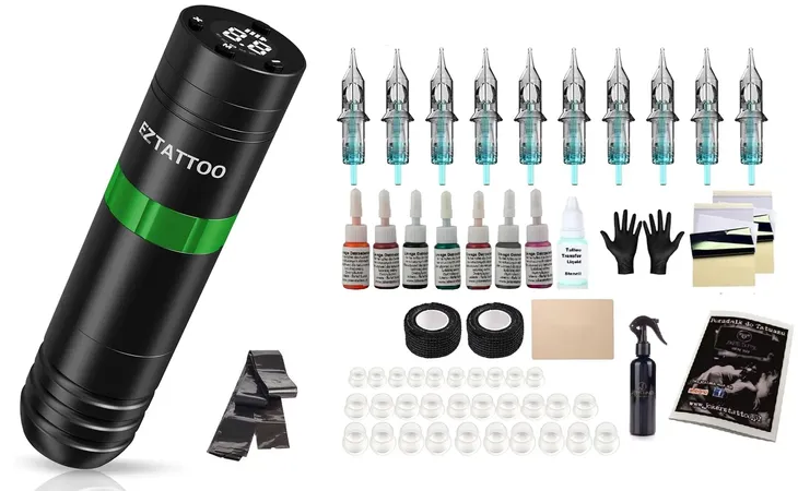 Dobry wybór Ez Wireless Maszynka do tatuażu na baterie bezprzewodowa PEN