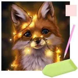 haft-diamentowy-mozaika-lisek