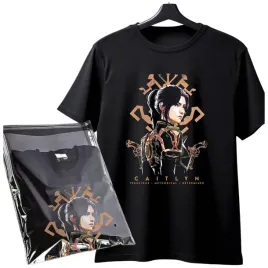 koszulka-arcane-caitlyn-league-of-legends-tshirt-s