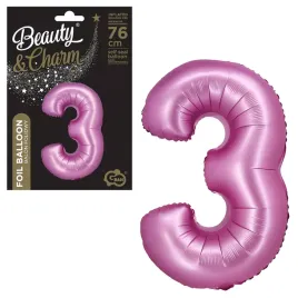 godan-balon-foliowy-bandc-cyfra-3-satynowa-roz-76c