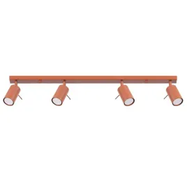 lampa-sufitowa-czerwona-ochra-poczworna-listwa-oswietleniowa-ring-sollux