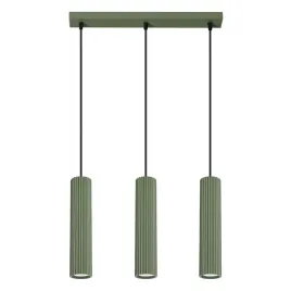 lampa-sufitowa-modna-modern-3-wiszace-tuby-karbon-zielona-oliwka-sollux