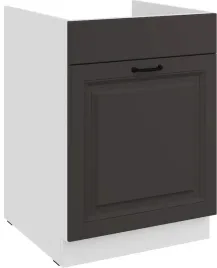 szafka-kuchenna-dolna-stilo-60-zl-1s-bb-grafit-mat-bialy-mat