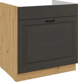 szafka-kuchenna-dolna-stilo-80-zl-1s-bb-grafit-mat-dab-artisan
